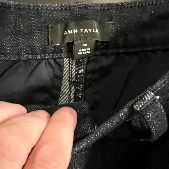 Ann Taylor Trouser Jeans 00 - Picture 2 of 3
